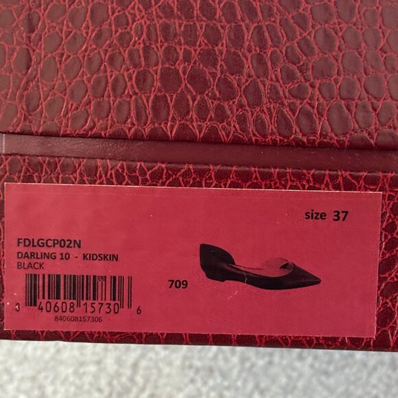 Tamara Mellon Darling Flats Black EUC - Picture 2 of 6